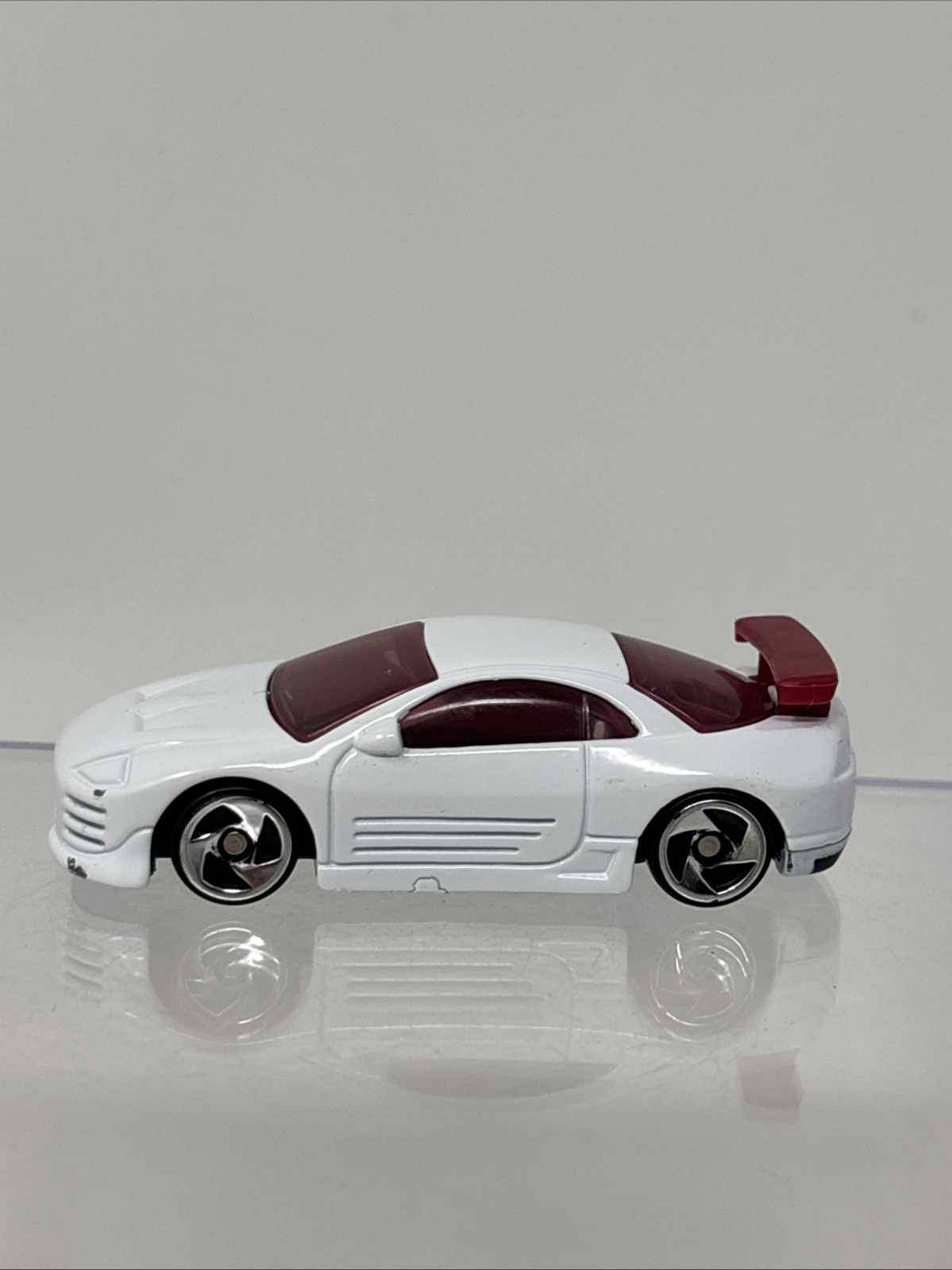 Hot Wheels McDonalds 2003 Mitsubishi Eclipse White & Red Rare Ad Promo Toy