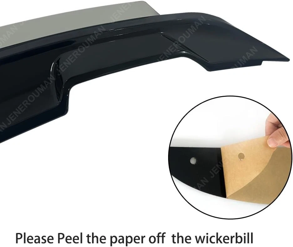 Alerón para Mustang Wickerbill compatible con maletero trasero Ford Mustang 2015-2023 Foto 2 de 4