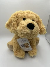 Warmies Golden Retriever Dog Plush Heatable Scented Weighted Stuffed Animal