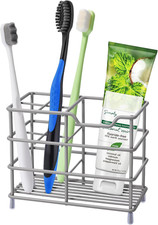 304 Stainless Steel Bathroom Toothbrush Holder Toothpaste Holder