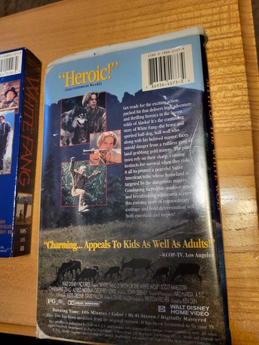 white fang @ white fang 2 vhs, READ - Picture 5 of 14