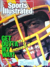 Dexter Manley - Washington Redskins - Autographed Sports Illustrated 11/23/87