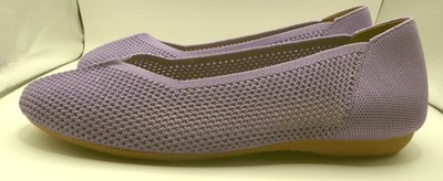 hübsche Ballerinas von Andrea Conti -violett - leicht glitzernd - Gr. 41 -NEU