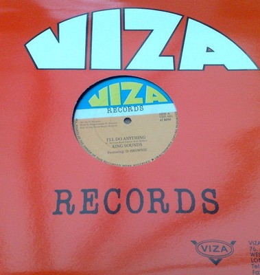 KING SOUNDS '' I'LL DO ANYTHING ''UNPLAYED EX STORE STOCK COPY UK VIZA ORIG 12''