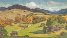 Samsung Frame TV digital art download: William Wendt - California Landscape