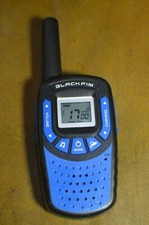 Blackfin Walkie Talkie Model WT-1003 Black and Blue