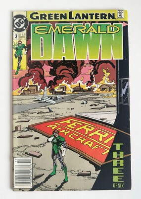 DC Comics Green Lantern Emerald Dawn Issue #3 1990