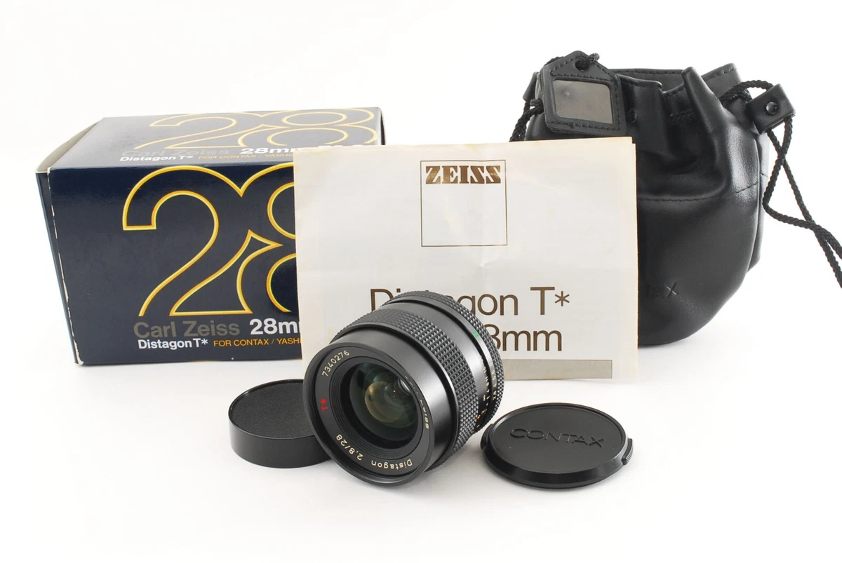 [MINT in BOX] Contax Carl Zeiss Distagon T* 28mm f2.8 MMJ Lens From Japan  #109