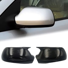 Carbon Fiber Look Rear View Mirror Cover Caps For 2003-2008 Mazda 36 Ox Horn Carbon Fiber Look Rear View Mirror Cover Caps For 2003-2008 Mazda 36 Ox Horn