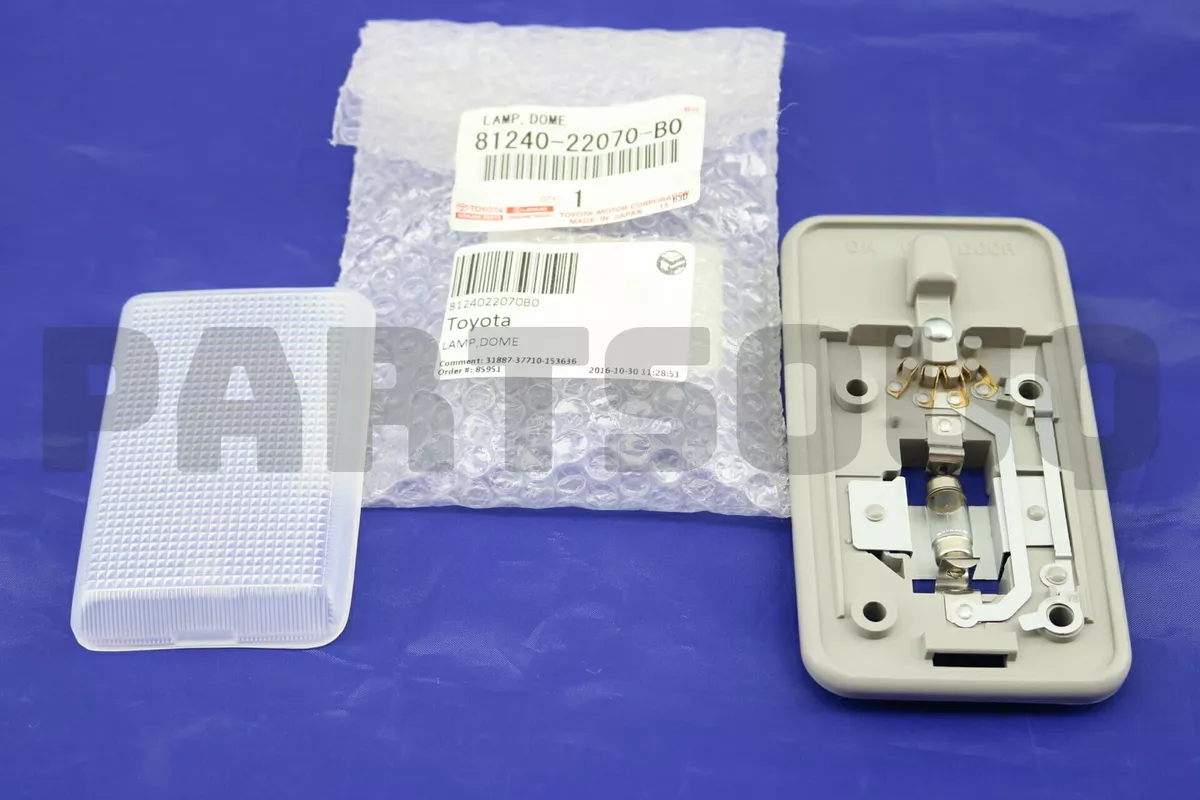 8124022070B0 Genuine Toyota LAMP ASSY, ROOM, NO.1 81240-22070-B0 