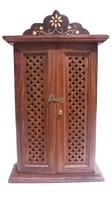 Special Gift At Fathers Day Wooden Key Cabinet With Double Door & Jali Design... on sale Special Gift At Fathers Day Wooden Key Cabinet With Double Door & Jali Design... on sale