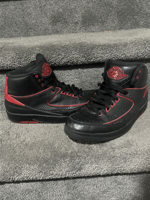 Nike Air Jordan 2 Retro Alternate 87 Black Sneaker 834274-001 Men’s Size 12 Nike Air Jordan 2 Retro  main image 2