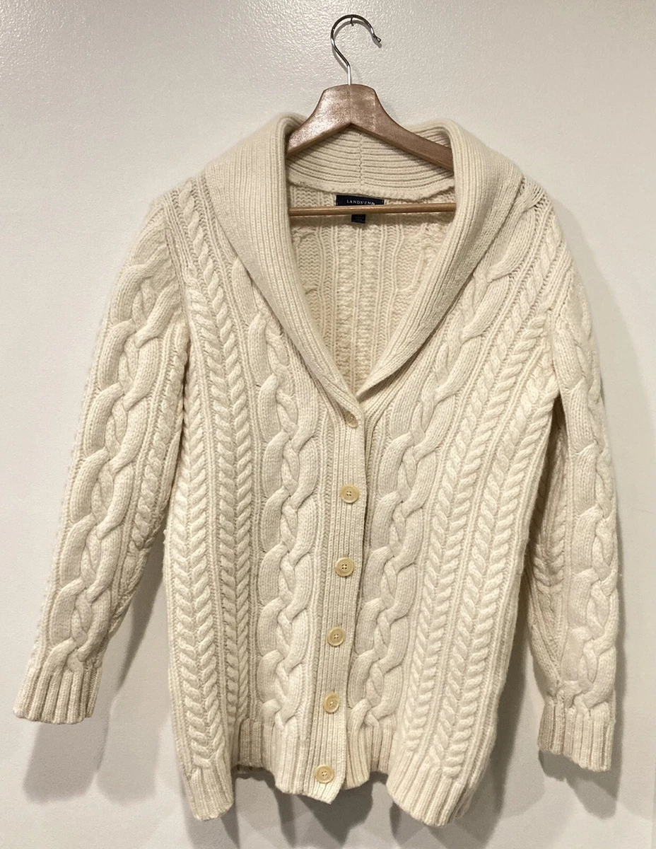 Fisherman cardigan clearance