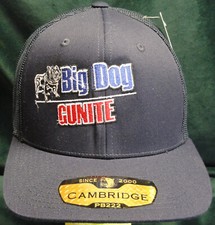 Big Dog GUNITE Mesh Strap Back Baseball Cap Hat New with Tags