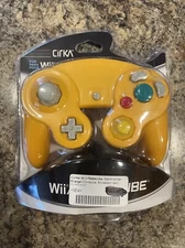 Cirka Wii/Gamecube Controller Orange Brand New Sealed & Free Shipping