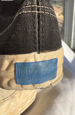 Vintage Black 1940s 50s US Pro KEDS Athletic High Top Sneakers | eBay