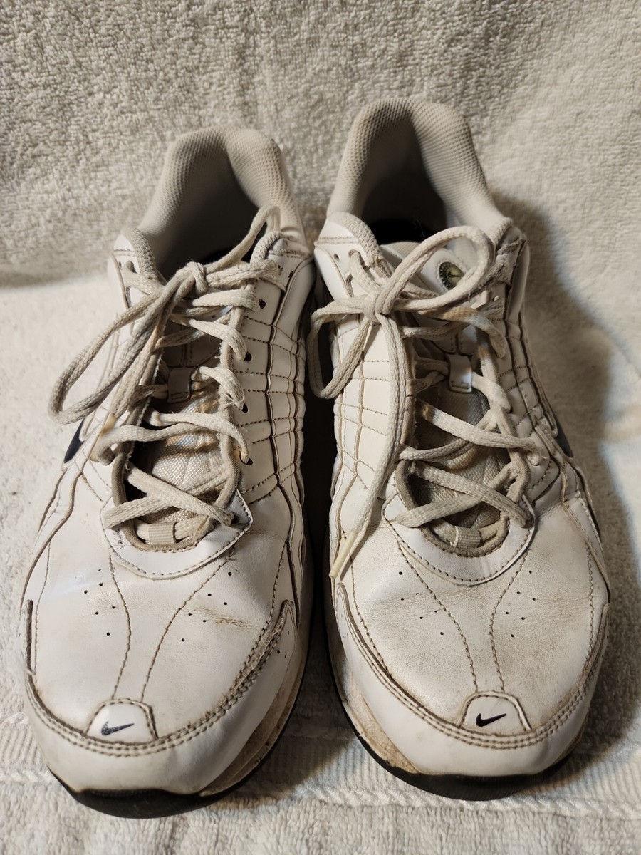 Nike Mens T-Lite VIII 386769-141 White Running Dad Shoes Nike Mens T-Lite VIII 386769-141 White Running Dad Shoes