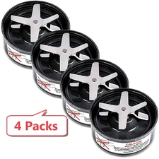 4 Pack Extractor Blade & Gasket, Compatible with NutriBullet NB-101B