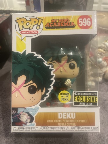 DEKU Full Cowl Glow-in-the-Dark Funko POP My Hero Academia GITD #596
