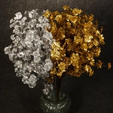 12 Stems Silk Baby's Breath Gypsophilia Spray Silver or Gold #00100104000