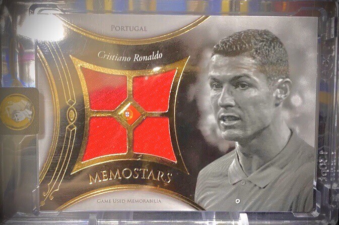 2023- Futera Memorabilia Christiano Ronaldo Game Worn Patch