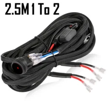 3" LED Work Light Bar Spot Flood Cube Pods Driving Fog Lamp Offroad Yellow Amber