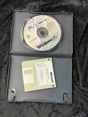 Microsoft Windows 95 with USB Support CD Rom / 3.5 Floppy Disk with Product ID