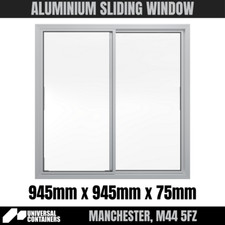 Sliding Window Aluminium, Single or Double Glazed, Partition, Shipping Container