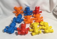 1985 Disney Snap Pop Beads Toys Baby Mickey Minnie Daisy Donald