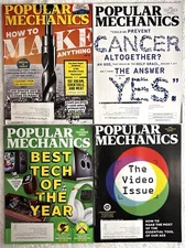 POPLULAR MECHANICS JUNE, SEPTEMBER, OCTOBER, DECEMBER 2017