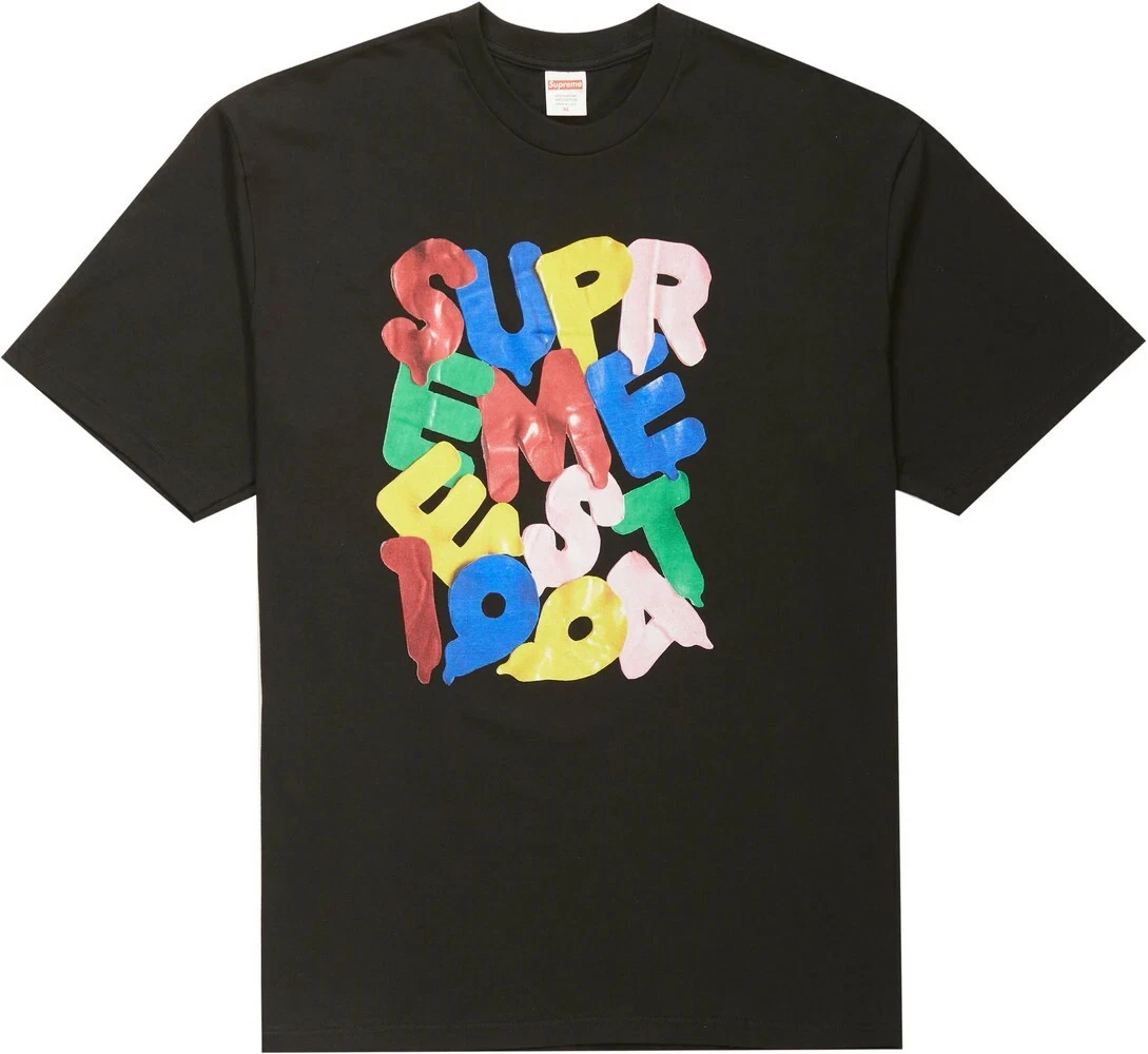 Tee Supreme Baloons   Noir   Moyen (M)   Deadstock