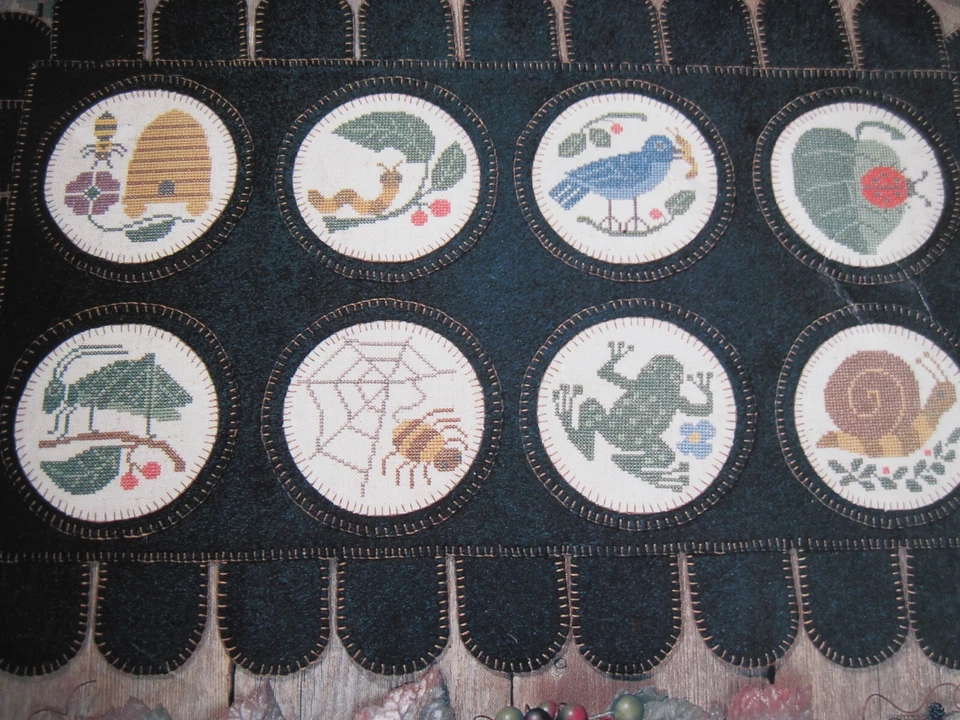 Prairie Schooler Garden Beasties Cross Stitch Chart/Leaflet No. 54. - Image 2 of 4