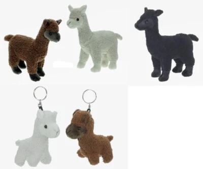 CORNELISSEN 1 Plüschtier Alpaka 23cm Kuscheltier Stofftiere Plüschtiere Lama Lamas Alpakas