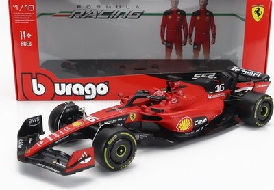 ミニカー Burago SF-23 Charles Leclerc 1/18 Ferrari F1 SF-23 2023 Season #16 Charles Leclerc in 1:18 scale by