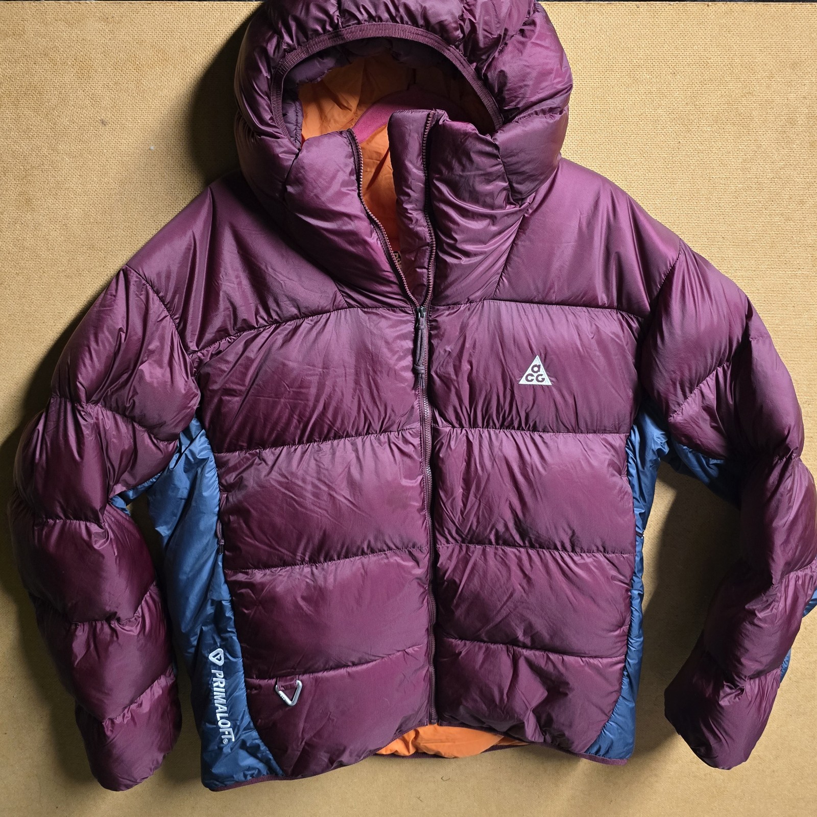 Nike ACG Therma-FIT ADV Lunar Lake Parka Puffer Jacket Maroon DH3070-681 NWT M