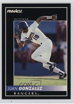 1992 Pinnacle Juan Gonzalez #127 1s1h
