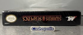 NES Nintendo Game SWORDS AND SERPENTS -NEW & Factory Sealed  H-Seam!