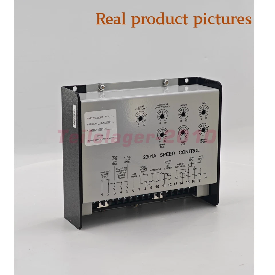 Controlador de velocidad nuevo 9907-014 2301A para motor diésel/motor de gas Woodward Foto 3 de 4