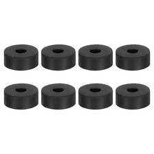 20Pcs 3/4" OD x 1/4" ID x 3/8" Thickness Rubber Washers Round Rubber Spacer