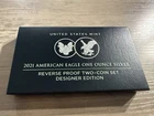 2021 Reverse Proof American Eagle 2-Coin Set Designer Edition