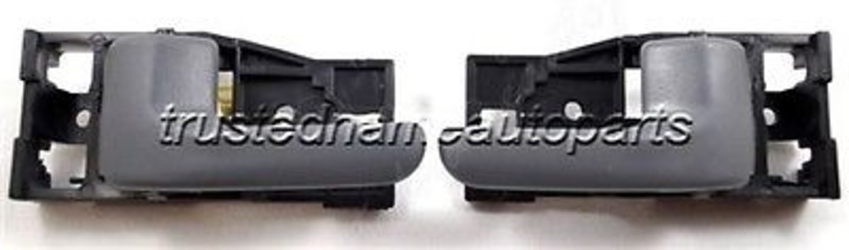 fits 2003 2006 Tundra Extended Interior Door Handle Rear Left Right Dark Gray