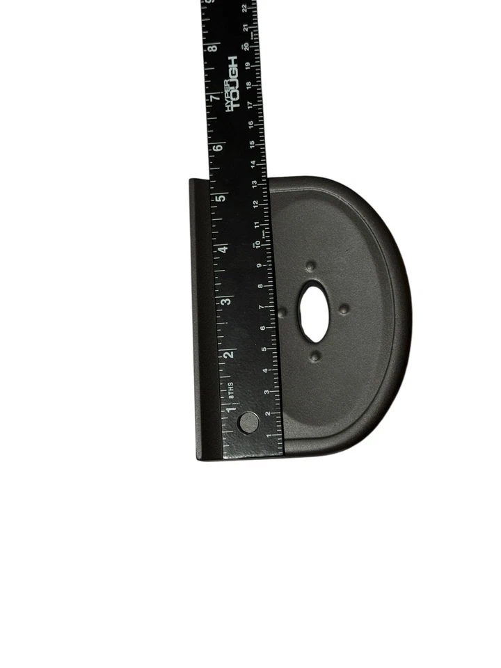 Questech Metro FlatBack 5 英寸漂浮肥皂洗碗机淋浴黑色新品 — 第 2/4 张图片