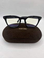 Authentic TOM FORD Rx Eyeglasses FT5870-B 001 Black Flawless Authentic With Case