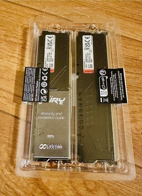 NEW Kingston FURY Beast DDR5 16GB (2x8GB) 6000MT/s DIMM RAM Intel XMP AMD EXPO