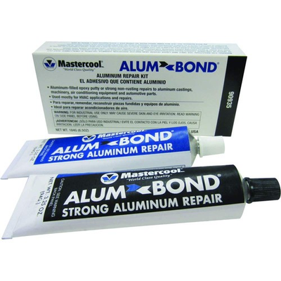 #ad Mastercool 90935 Alum Bond Aluminum Repair Kit – Two Component White $30.08