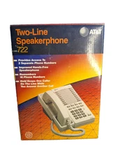 Vintage AT&T Speakerphone 720 w/ original box. hands free speaker, Stores 16 #'s