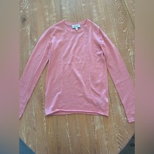 Other Stories Coral Long Sleeve Top