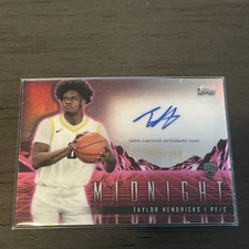 2023 Midnight Rookie Horizon Twilight /199 Taylor Hendricks Auto RC Jazz