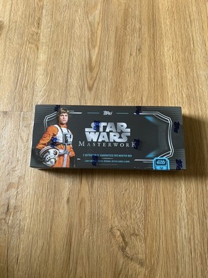 Topps 2025 Star Wars Masterwork Hobby Box - Inhand, Schnellversand, NEU & OVP  