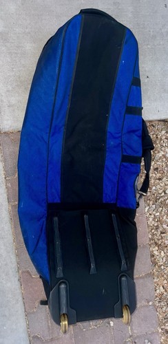 Callaway Travel Golf Club Bag Great Condition Rolling Wheel Carrier - Picture 11 of 13